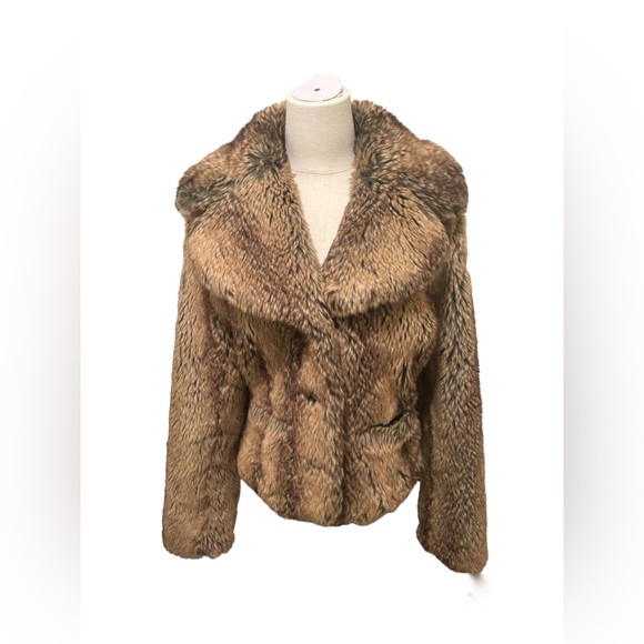 Silver Creek Faux Fur coat size 36